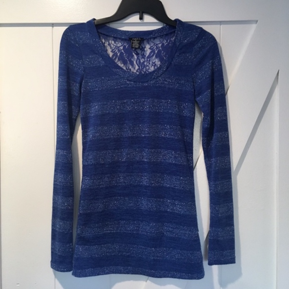 Rue21 Striped Long-Sleeve Top NWOT